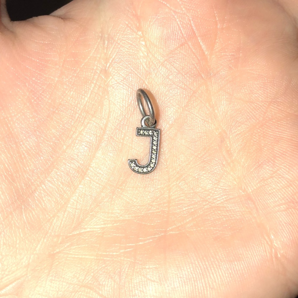 RETIRED “J” pandora charm